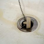 How to clean a smelly drain in bathroom sink
