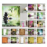 Different types of shower curtains