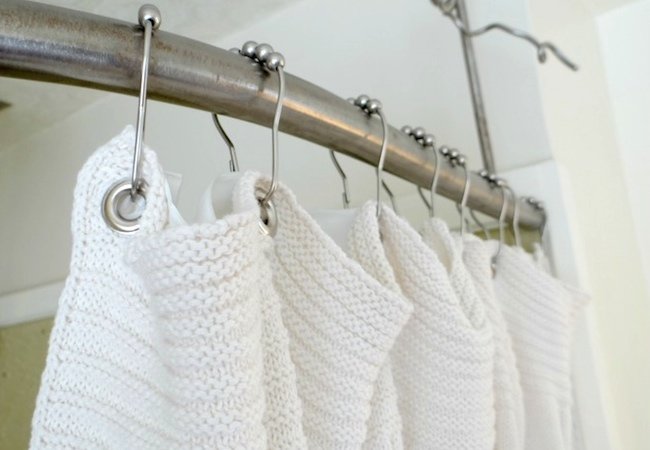 make shower curtain