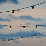 Best way to hang outdoor string lights
