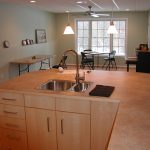 How tall should kitchen faucet Be