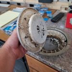 How to replace a bathroom exhaust fan without attic access