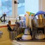 How to clean dish drying rack